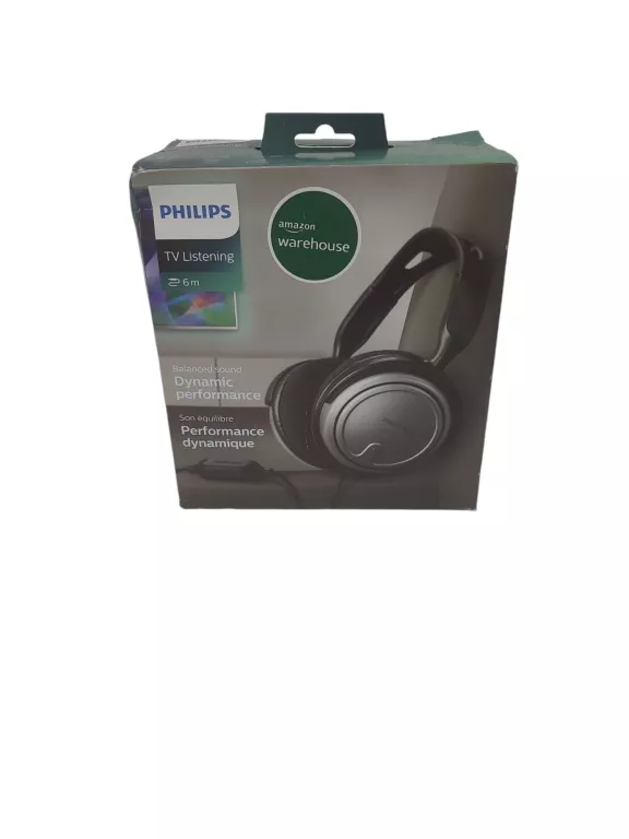 SŁUCHAWKI PRZEWODOWE NAUSZNE PHILIPS SHP2500/10 9-23000 HZ AUX TV HIFI