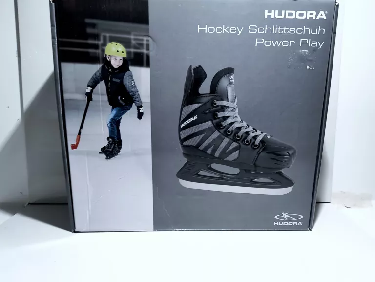 ŁYŻWY HOKEJOWE HUDORA ROZ.36-39 SZARE