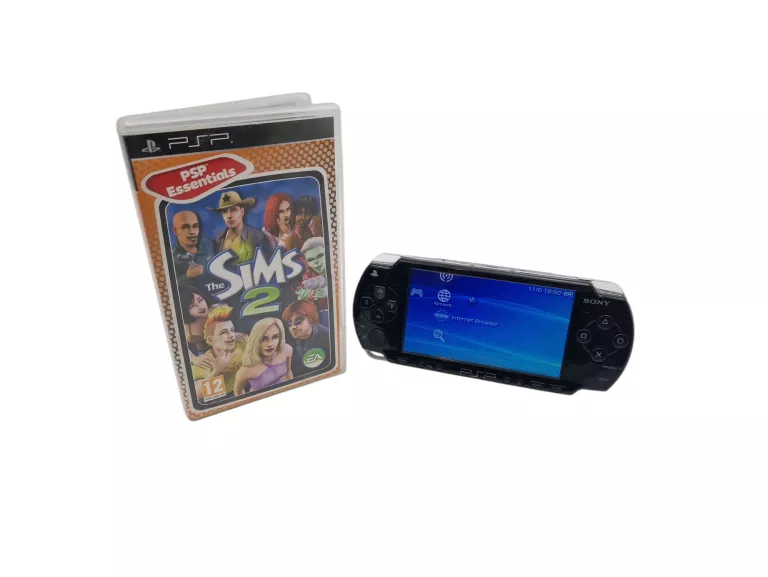 KONSOLA PRZENOŚNA SONY PSP 3004 + GRA + FUTERAŁ