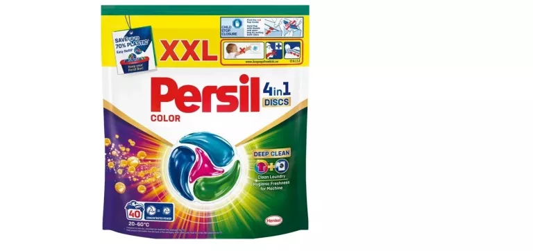 KAPSUŁKI DO PRANIA PERSIL DISCS 4 IN 1 COLOR 40 SZT