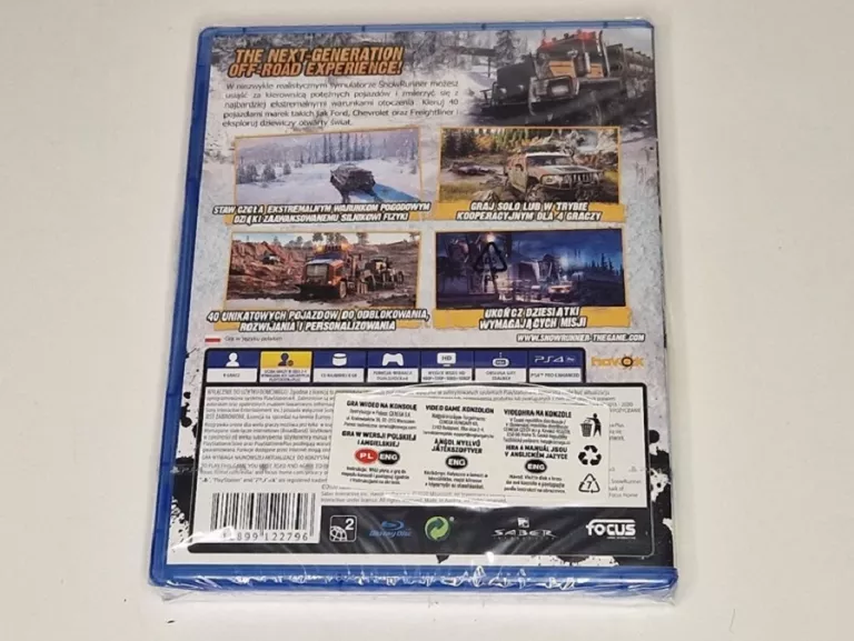 GRA SNOWRUNNER PL (PS4)