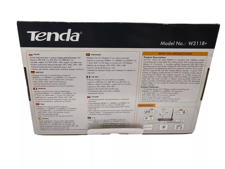 ROUTER TENDA W311R+