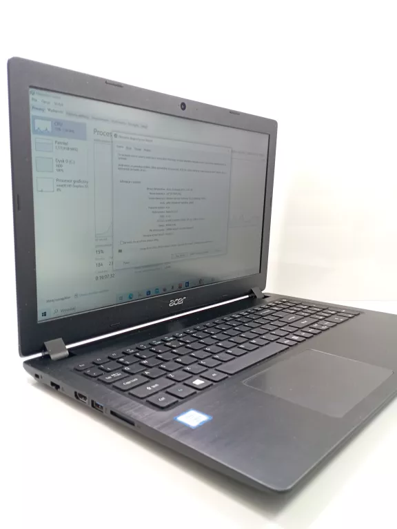 LAPTOP ACER ASPIRE 3 A315-51-3286 I3-6006U/4GB/500GB/HD520/WIN10 ŁAD