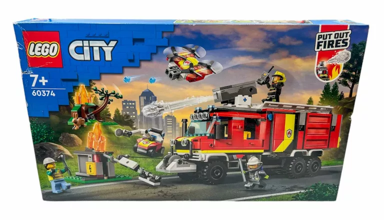 LEGO CITY TERENOWY POJAZD STRAŻY POŻARNEJ