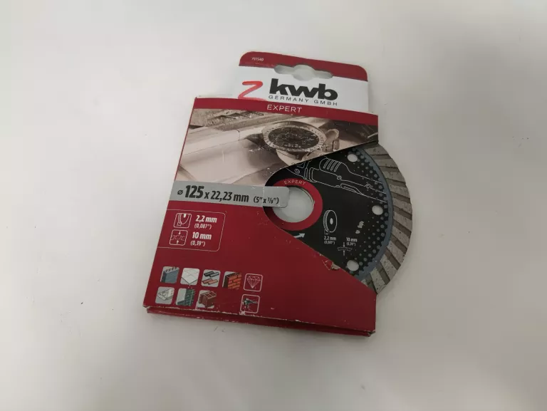 TARCZA DIAMENTOWA KWB 125X 22,23 MM 797540