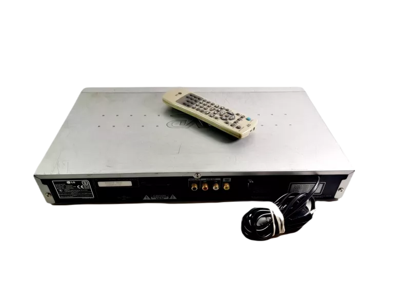 KLASYCZNE STARE DVD LG Z ORYGINALNYM PILOTEM MODEL DVD5183 SREBRNE