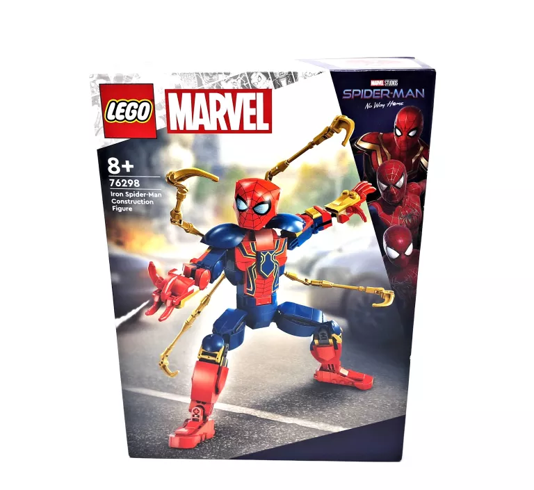 LEGO MARVEL SUPER HEROES 76298 FIGURKA IRON SPIDER-MANA