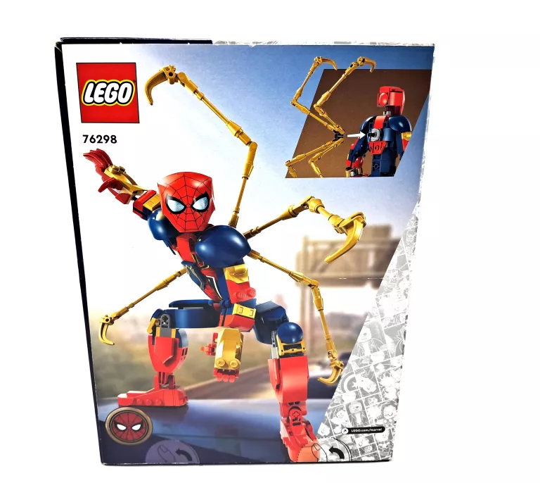 LEGO MARVEL SUPER HEROES 76298 FIGURKA IRON SPIDER-MANA