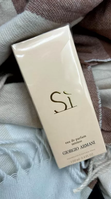 GIORGIO ARMANI SI INTENSE WODA PERFUMOWANA 100ML USZKODZONA FOLIA