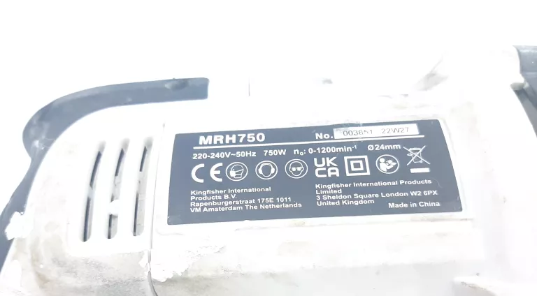 MŁOTOWIERTARKA MACALLISTER MRH 750