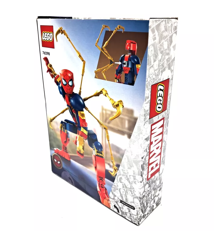 LEGO MARVEL SUPER HEROES 76298 FIGURKA IRON SPIDER-MANA