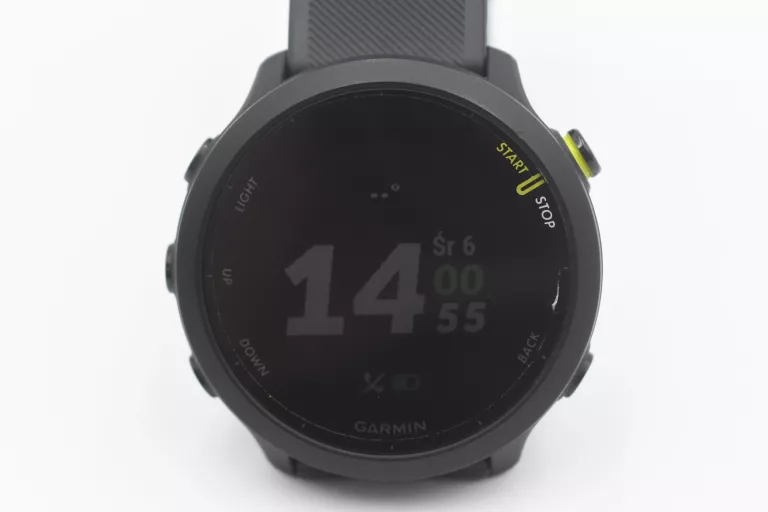 CZARNY ZEGAREK SPORTOWY GARMIN FORERUNNER 55