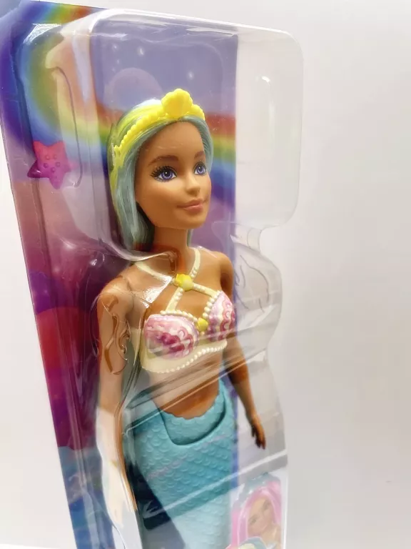 LALKA BARBIE SYRENKA TURKUSOWY OGON