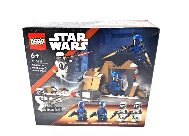 LEGO 75373 STAR WARS ZASADZKA NA MANDALORZE ZESTAW BITEWNY