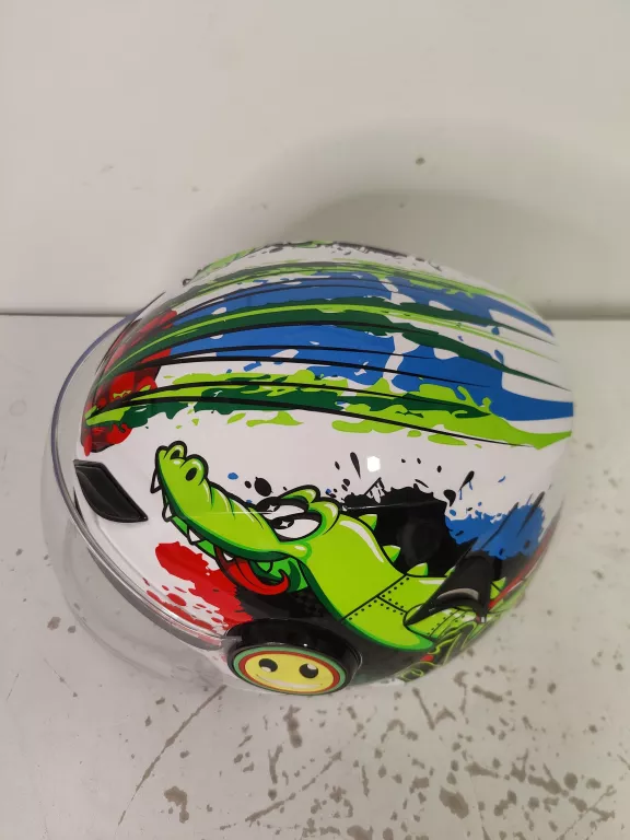 KASK DZIECIĘCY LS2 FUNNY JUNIOR CROCO ROZM. L 51-52