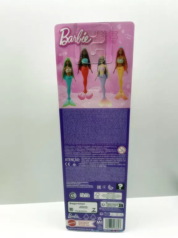 LALKA BARBIE SYRENKA TURKUSOWY OGON