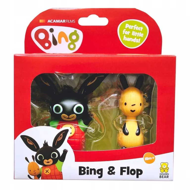 BING I FLOP FIGURKI Z BAJKI ZABAWKA ORYGINALNA DLA NAJMŁODSZYCH