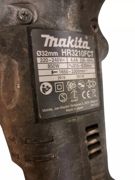 MŁOTOWIETRARKA UDAROWA MAKITA HR3210FCT