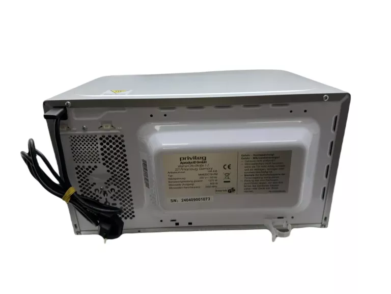 CX225 KUCHENKA MIKROFALOWA MIKROWELLE PRIVILEG 20L 800W