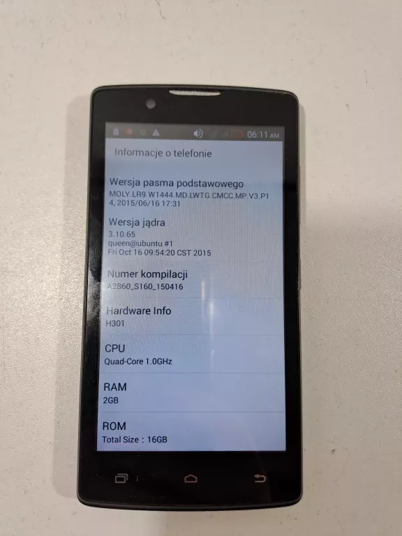 TELEFON LENOVO A38 BN