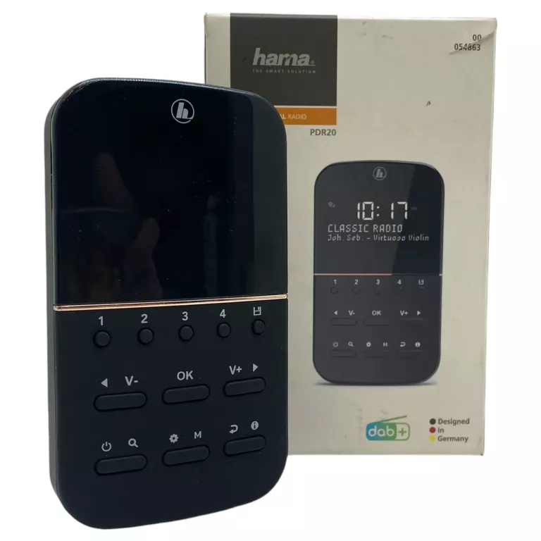 RADIO DAB+ HAMA PDR20 CZARNY