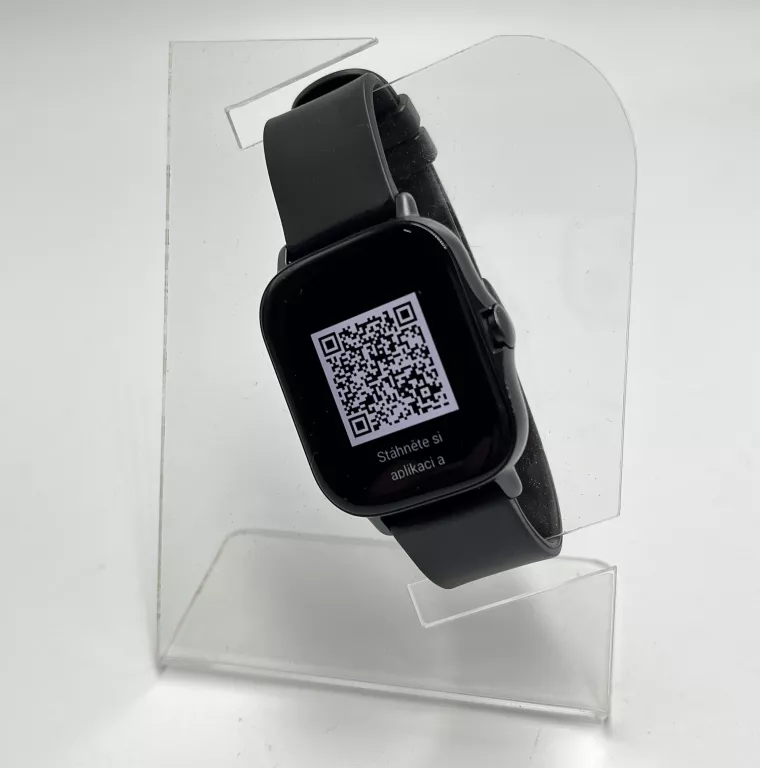ZEGAREK SMARTWATCH AMAZFIT GTS 2E (A2021) CZARNY TĘTNO KROKOMIERZ FITNESS