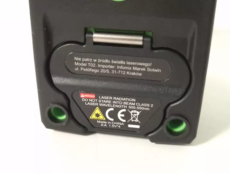 LASER KRZYŻOWY FANGER T02 + STATYW