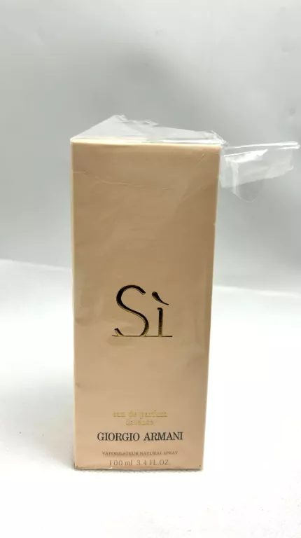 GIORGIO ARMANI SI INTENSE WODA PERFUMOWANA 100ML USZKODZONA FOLIA