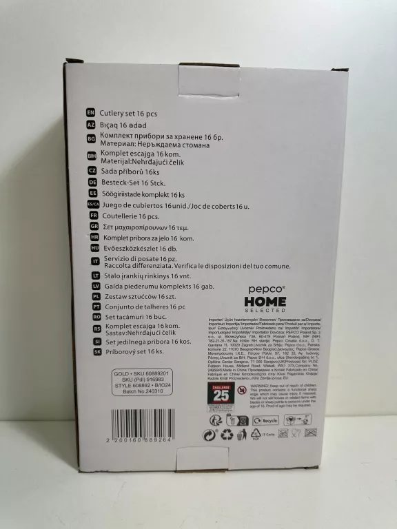 SZTUĆCE PEPCO HOME SELECTED WARTO/OKAZJA