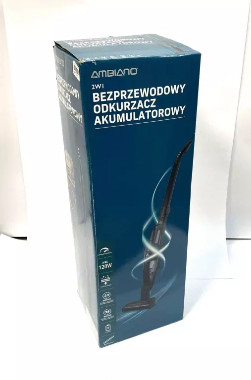 BEZPRZEWODOWY ODKURZACZ AMBIANO 2W1 / 5789/24