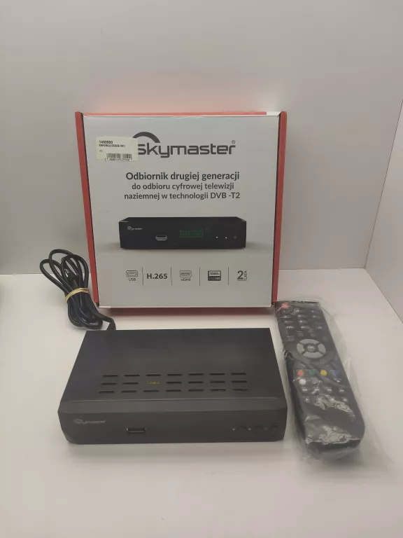 TUNER DVB-T2 SKYMASTER STB 2GEN