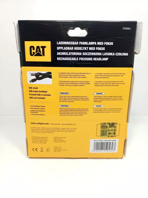 LATARKA CZOŁOWA LED CT4205 CATERPILLAR