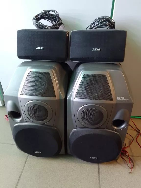 ZESTAW GŁOŚNIKÓW AKAI/5 SZT