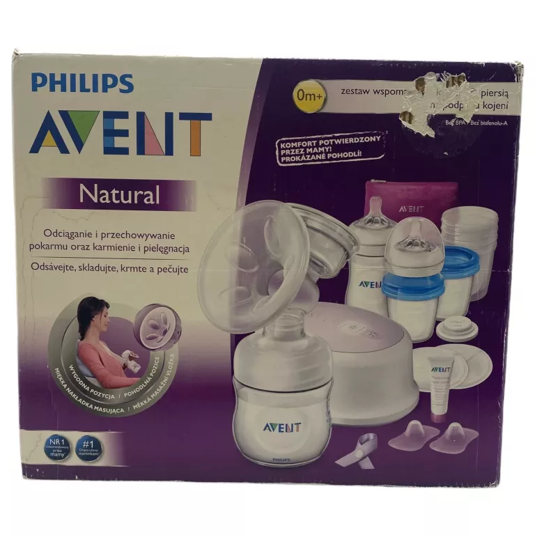 PHILIPS AVENT SCF332/01 ZESTAW WSPOMAGAJĄCY KARMIENIE PIERSIĄ