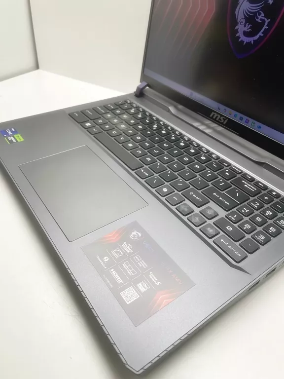 LAPTOP MSI VECTOR 16 HX A14V RTX4080 32GB RAM I5 11TH