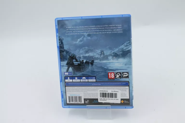 GRA NA PS4 GOD OF WAR RAGNAROK PL (DOSTĘPNA AKTUALIZACJA NA PS5)