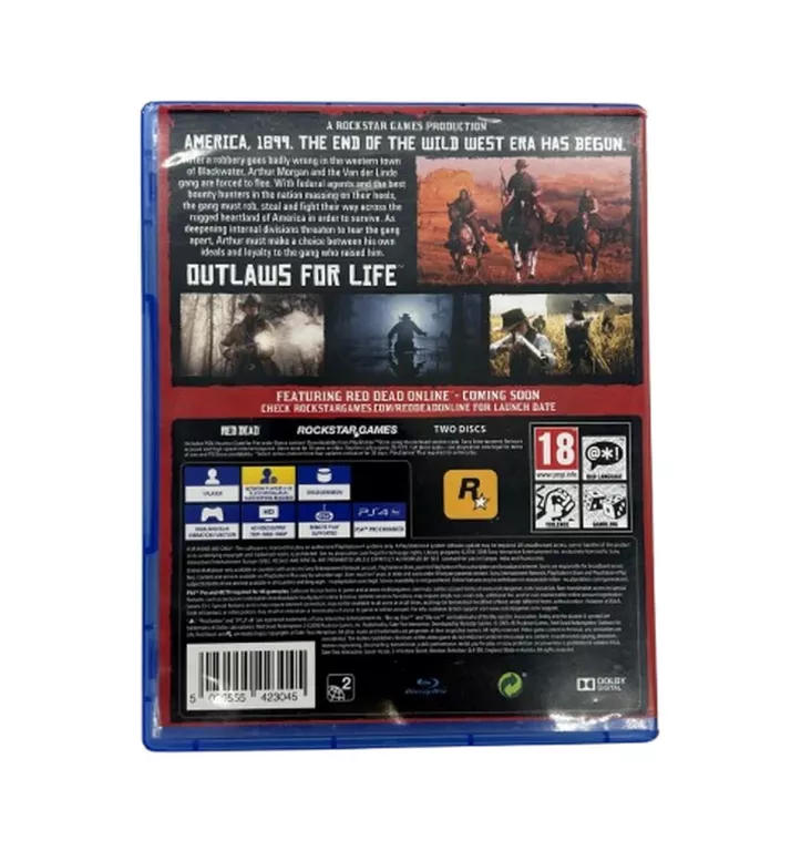 GRA PS4 RED DEAD REDEMPTION 2