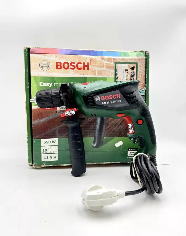WIERTARKA UDAROWA BOSCH EASYIMPACT 500 KPL