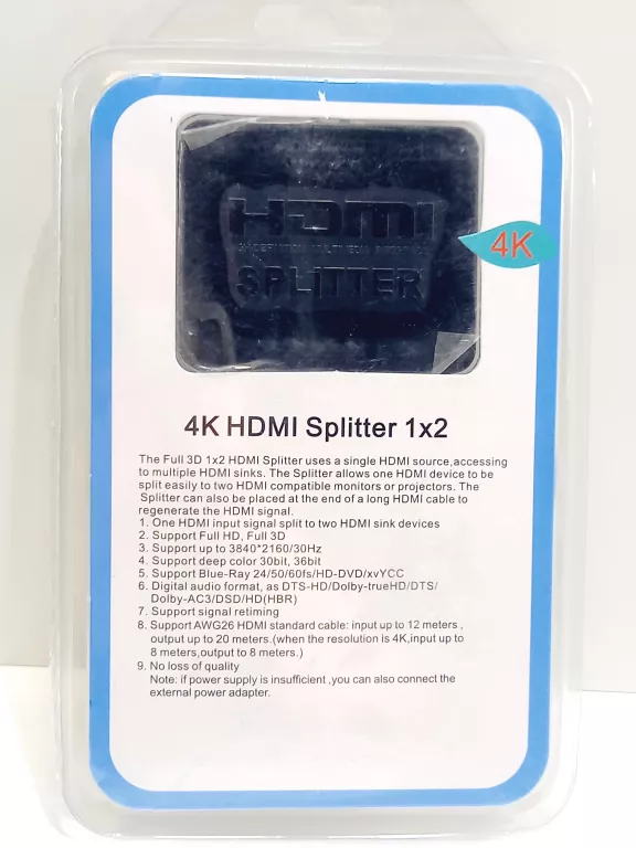 SPLITTER/ ROZGAŁĘZIACZ HDMI