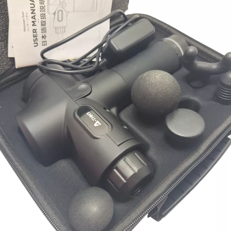 ACTION PISTOLET DO MASAŻU PLECÓW CIAŁA STÓP MASAŻER MASSAGE GUN
