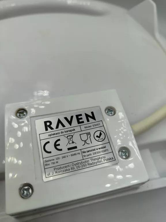 OPIEKACZ RAVEN ES001