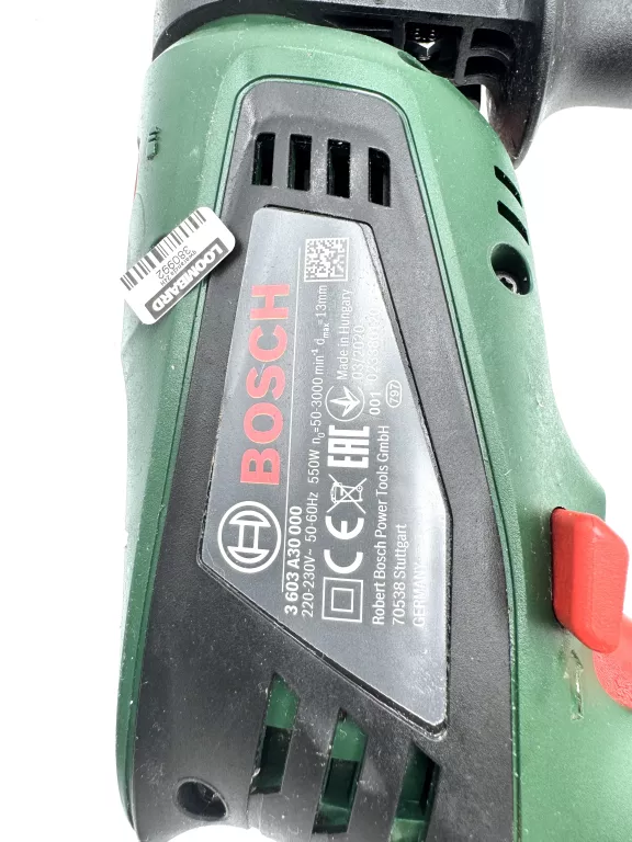 WIERTARKA UDAROWA BOSCH EASYIMPACT 500 KPL