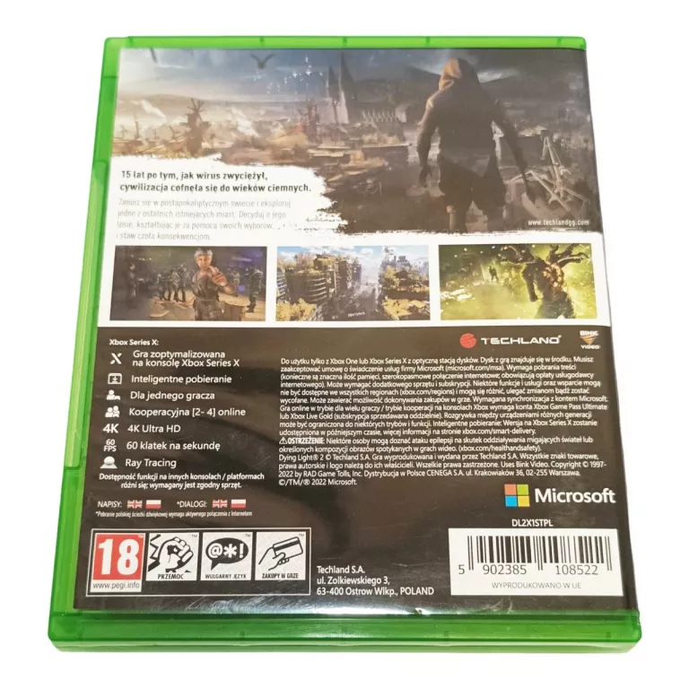 GRA DYING LIGHT 2 (XBOX ONE/SERIES X)