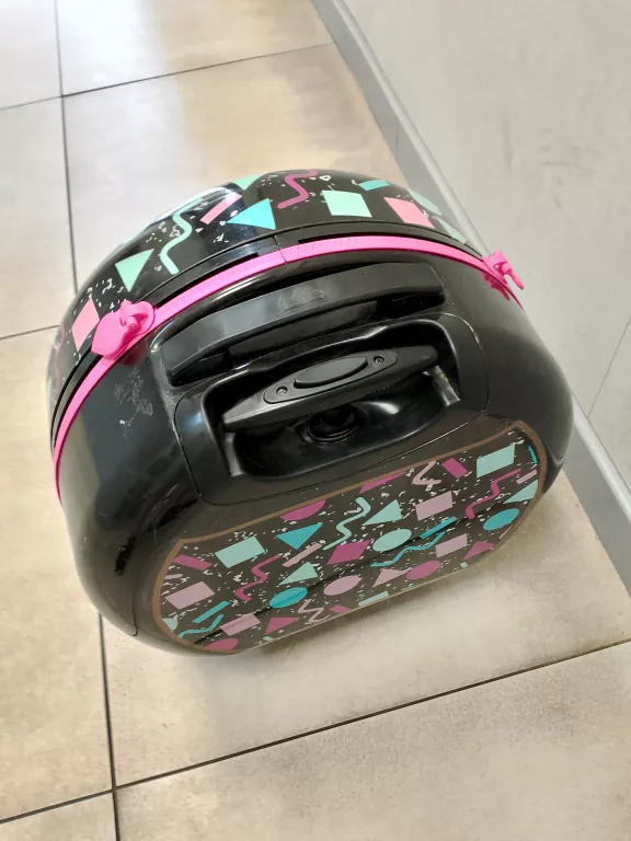 OWALNA WALIZKA ORGANIZER DZIEWCZĘCY +- 40/20 CM