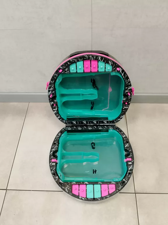 OWALNA WALIZKA ORGANIZER DZIEWCZĘCY +- 40/20 CM