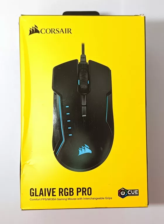 MYSZKA CORSAIR GLAIVE RGB KOMPLET