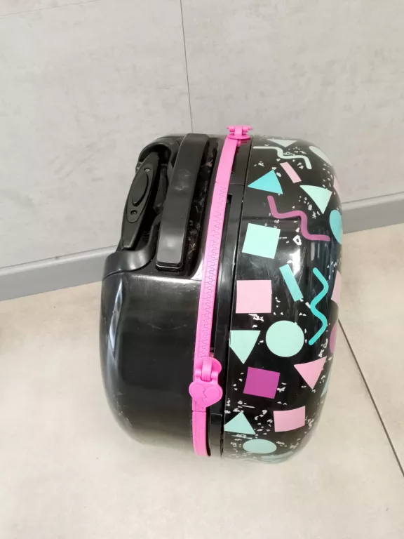 OWALNA WALIZKA ORGANIZER DZIEWCZĘCY +- 40/20 CM