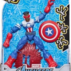AVENGERS BEND N FLEX CAPTAIN AMERICA F0971 KAPITAN AMERYKA