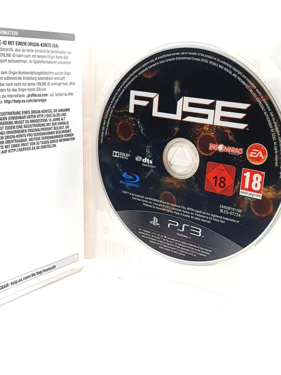 GRA NA PS3 FUSE