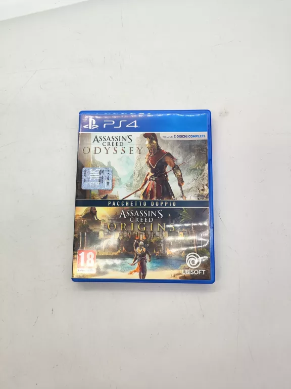 GRA NA PS4 ASSASSIN'S CREED ODYSSEY + ORIGINS